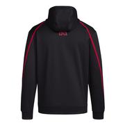 Nebraska Adidas Sideline Travel Pullover Hoodie